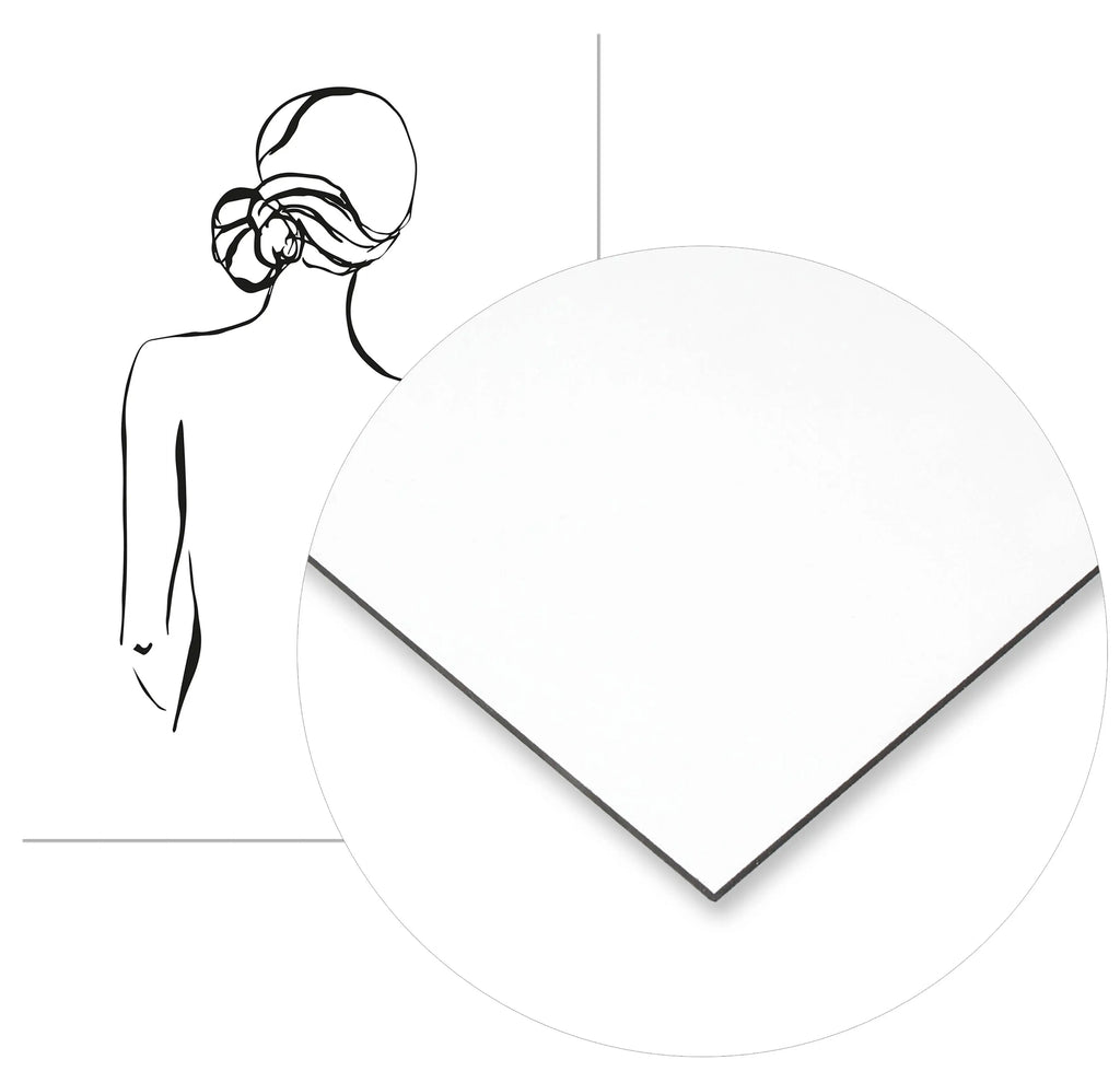 Cuadro Cuadro Silueta Mujer Espaldas freeshipping - Home and Living