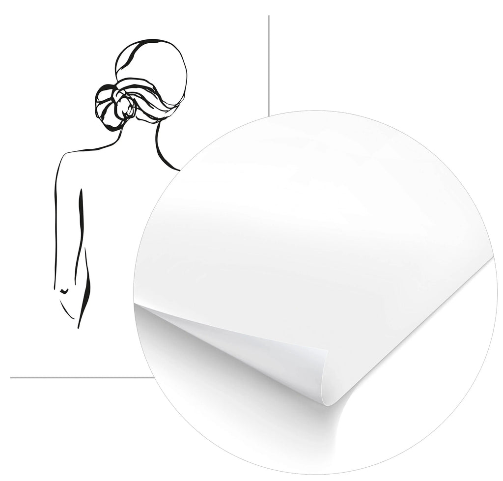 Cuadro Cuadro Silueta Mujer Espaldas freeshipping - Home and Living