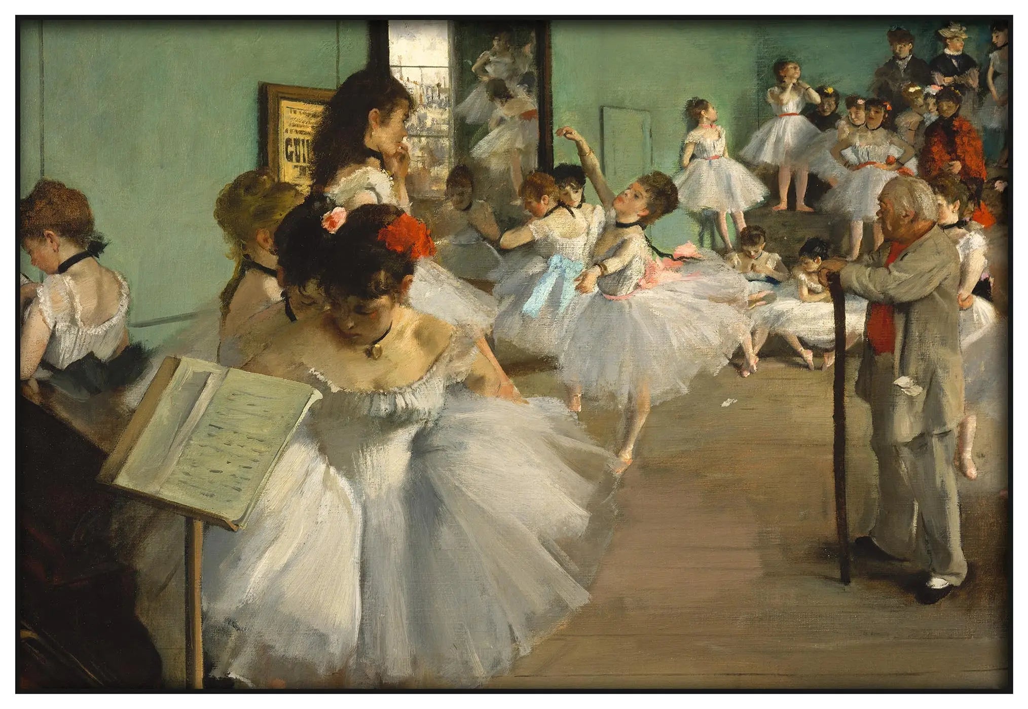 Cuadro Edgar Degas La Clase de Danza freeshipping - Home and Living