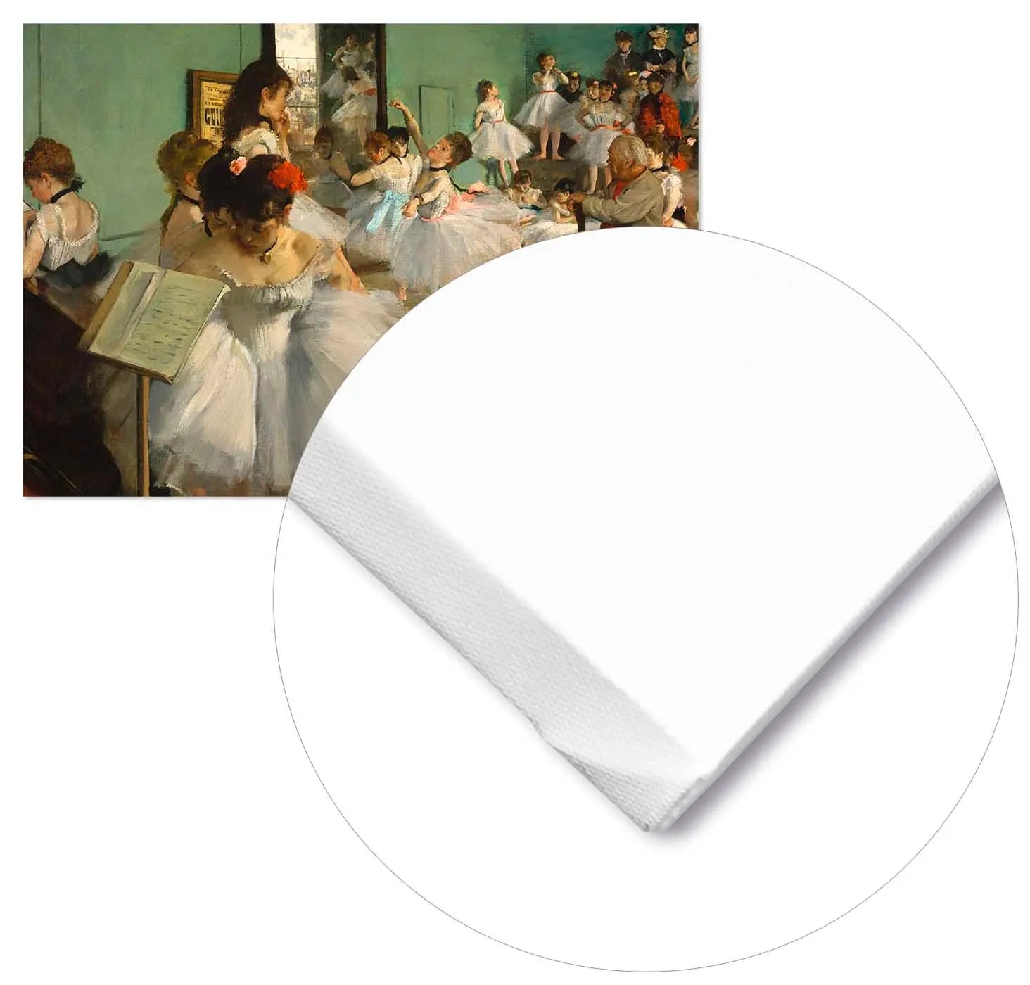 Cuadro Edgar Degas La Clase de Danza freeshipping - Home and Living