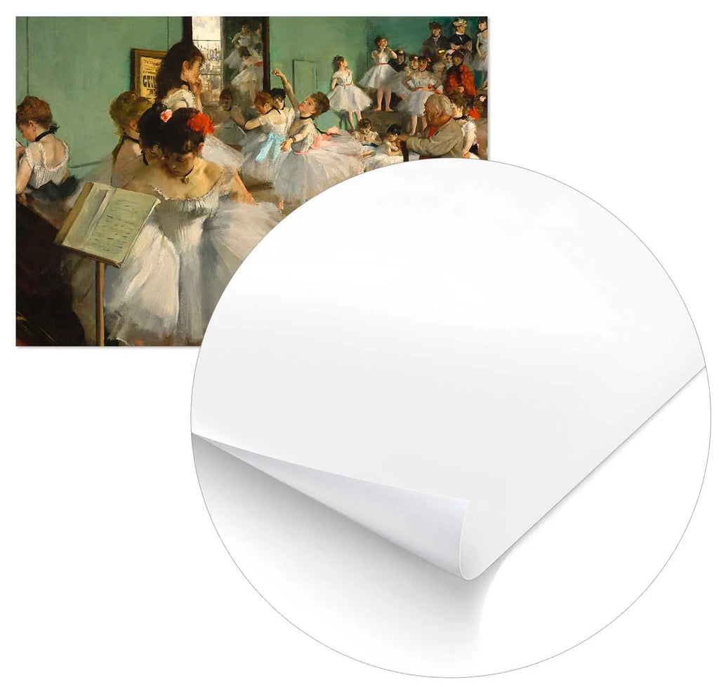 Cuadro Edgar Degas La Clase de Danza Home & Living Póster70x100cm