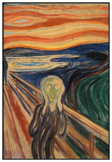 Cuadro Edvard Munch El Grito freeshipping - Home and Living
