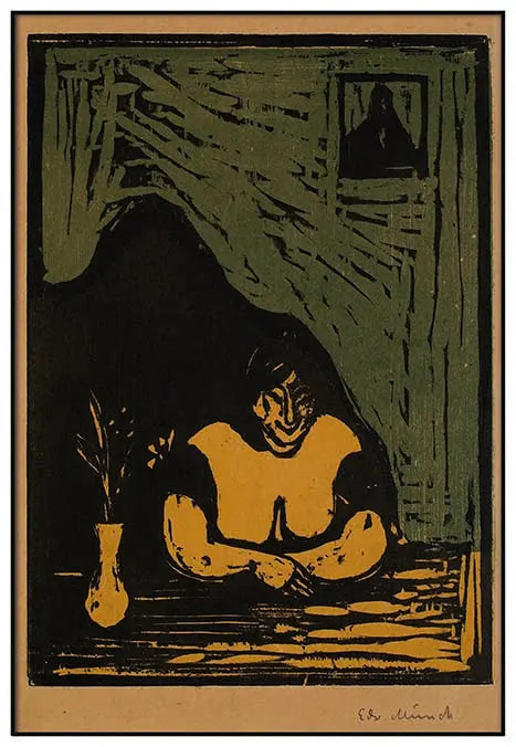 Cuadro Edvard Munch Mujer freeshipping - Home and Living