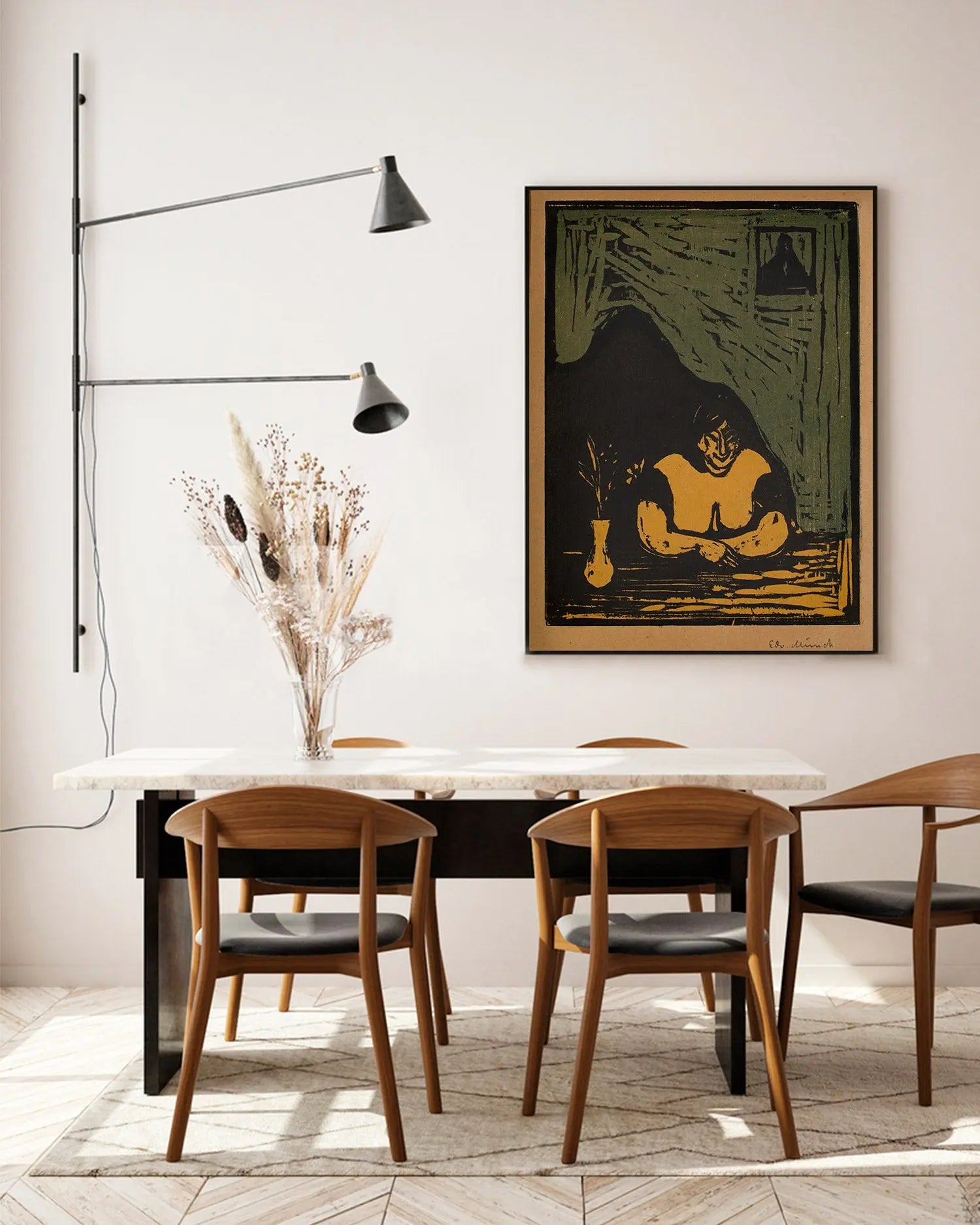 Cuadro Edvard Munch Mujer freeshipping - Home and Living