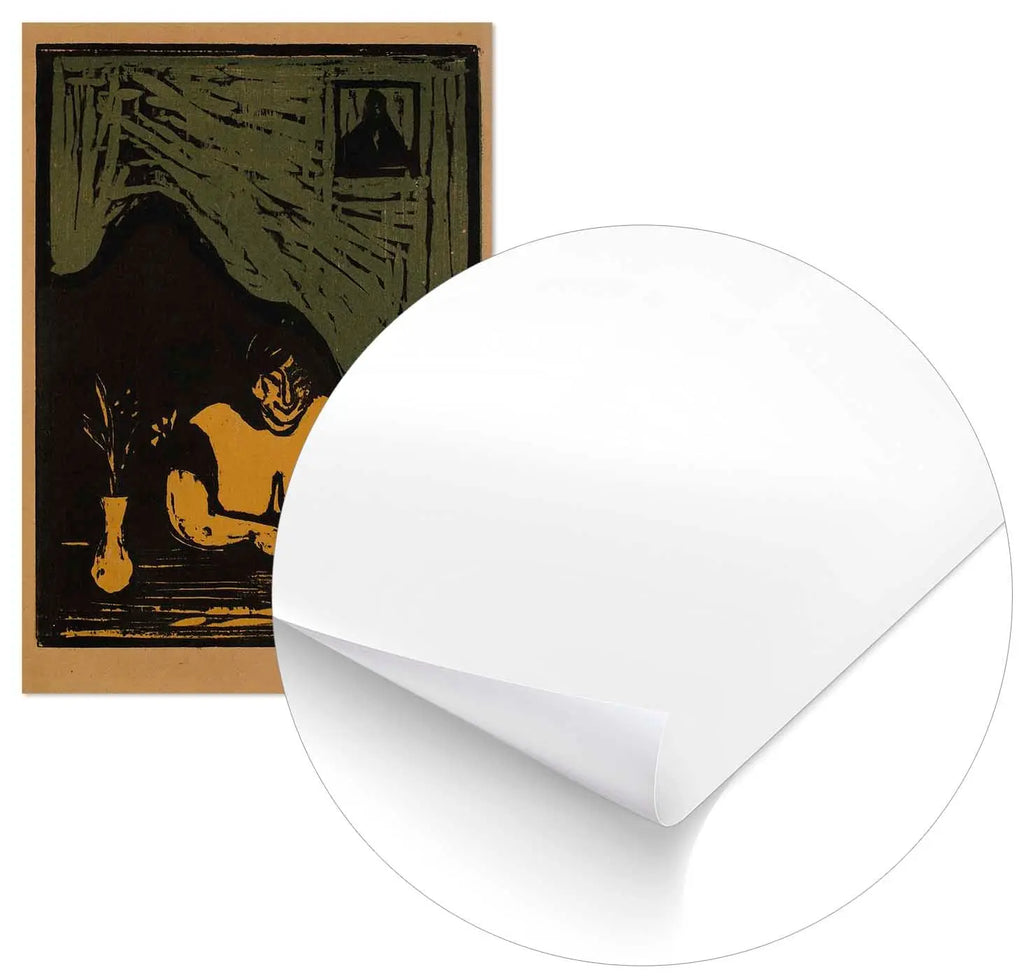 Cuadro Edvard Munch Mujer freeshipping - Home and Living