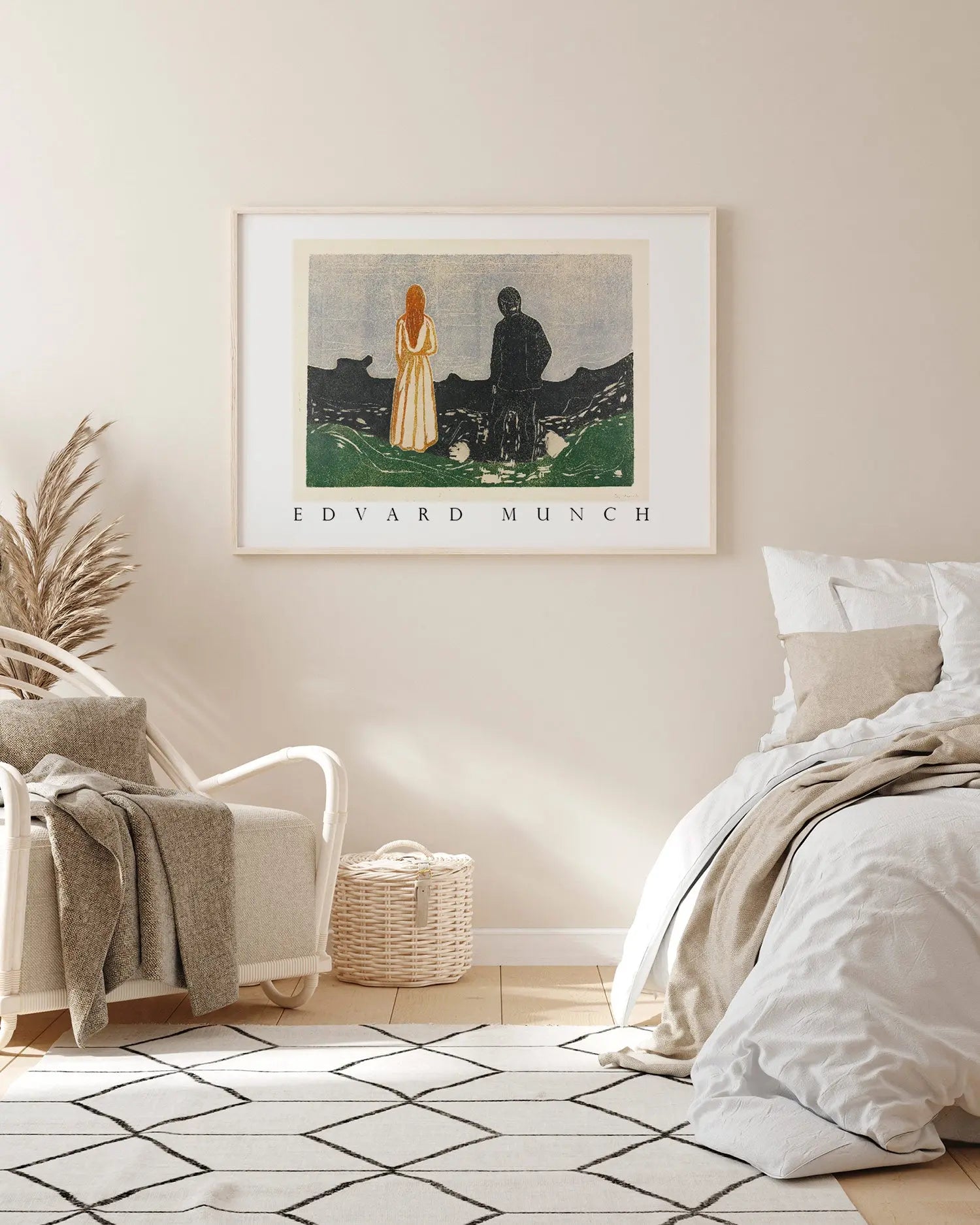 Cuadro Edvard Munch Solitarios freeshipping - Home and Living