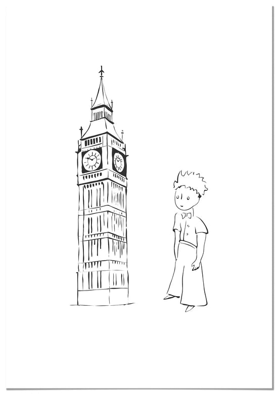 Cuadro El Principito Londres freeshipping - Home and Living