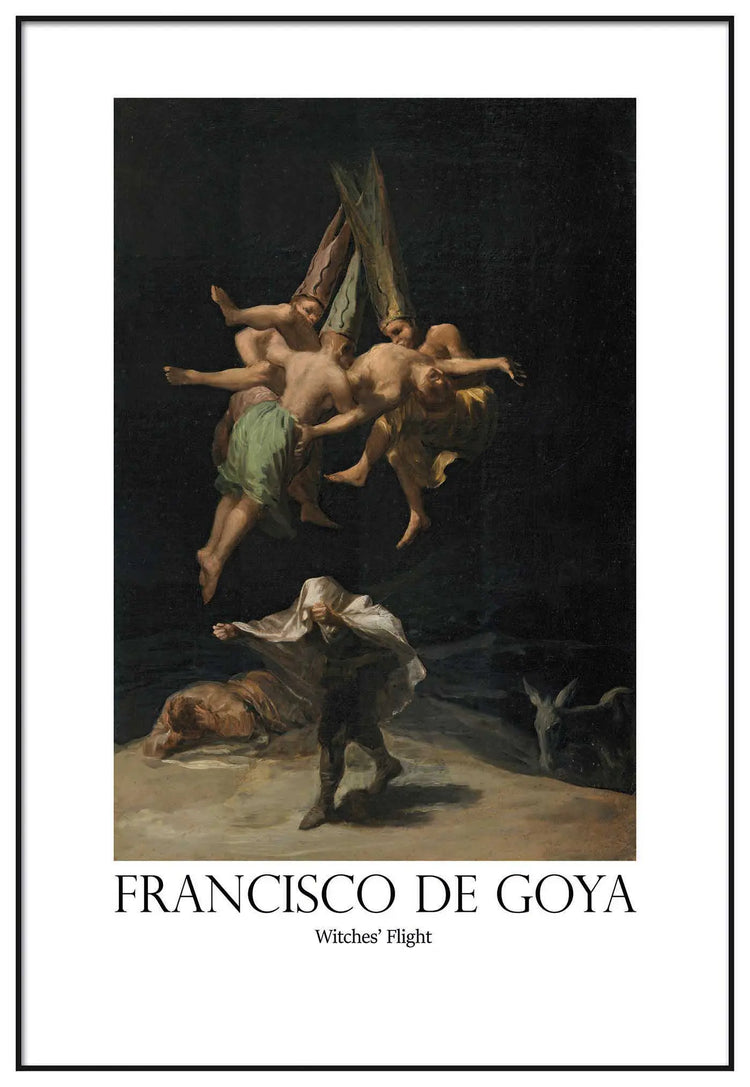 Cuadro Francisco de Goya Brujas freeshipping - Home and Living