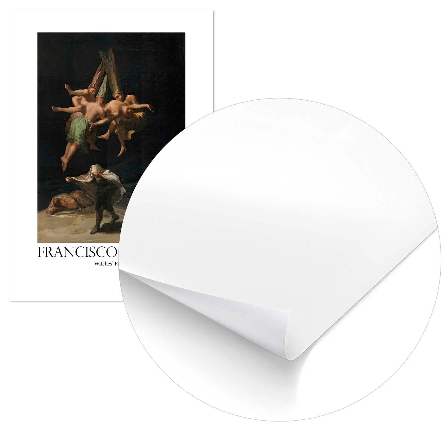 Cuadro Francisco de Goya Brujas freeshipping - Home and Living