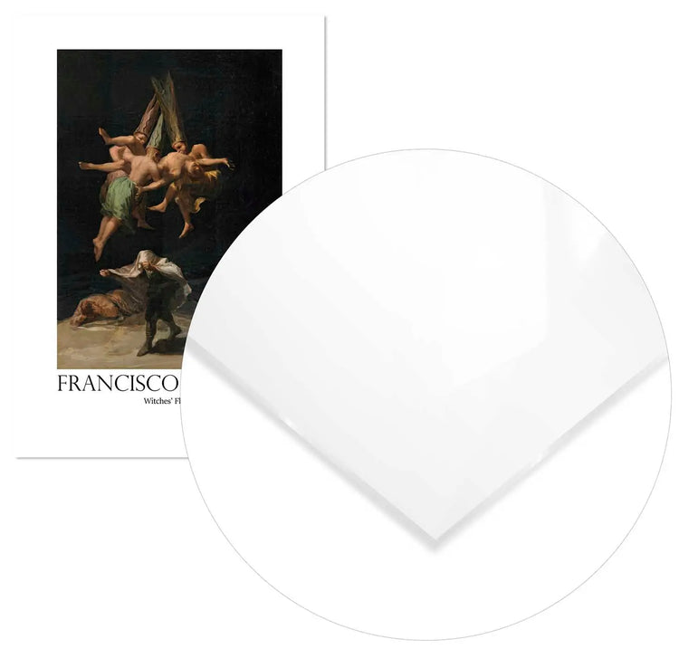 Cuadro Francisco de Goya Brujas Home & Living MetacrilatoEnmarcado70x100cm