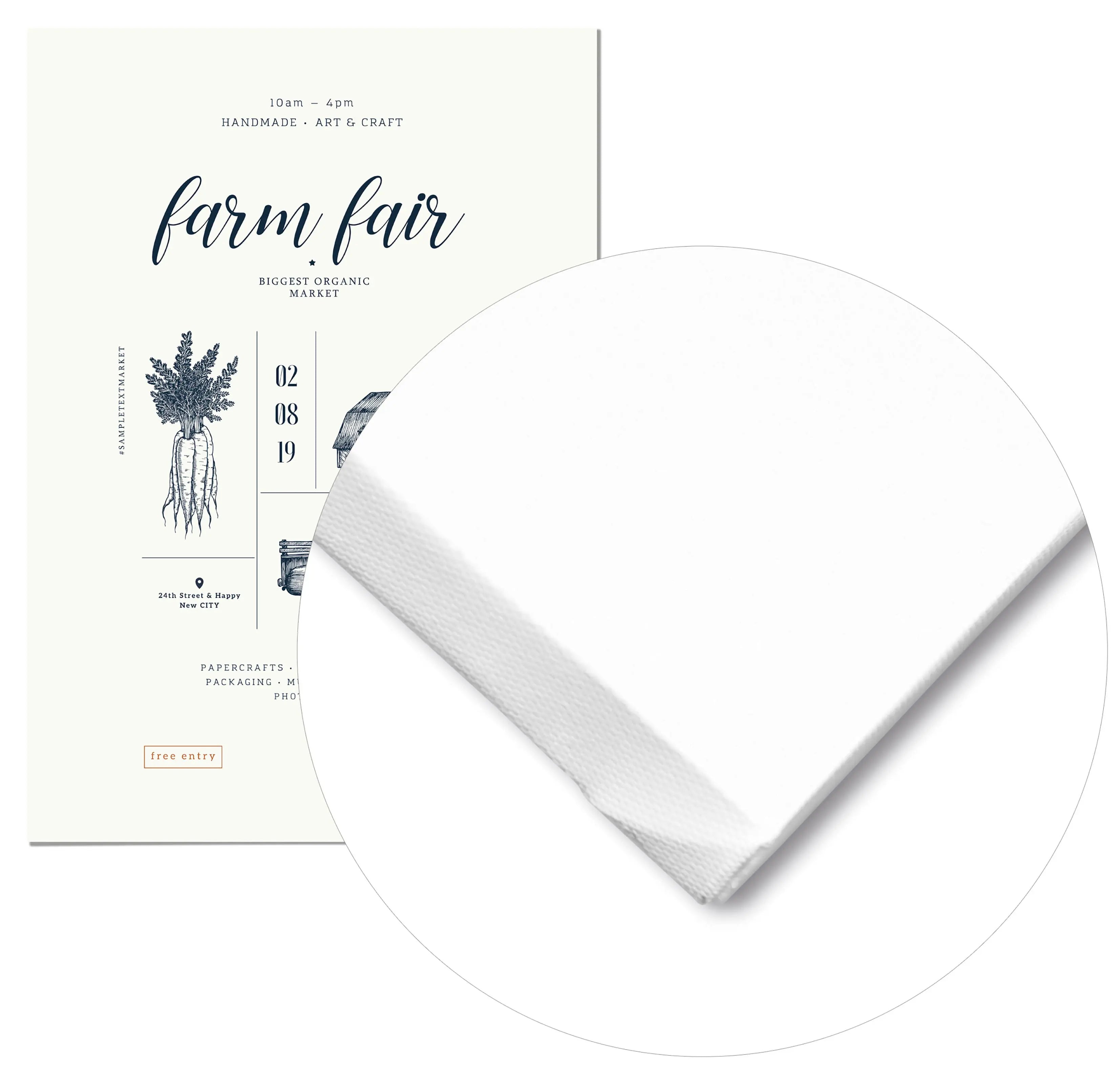 Cuadro Granja Home & Living Lienzo70x100cm