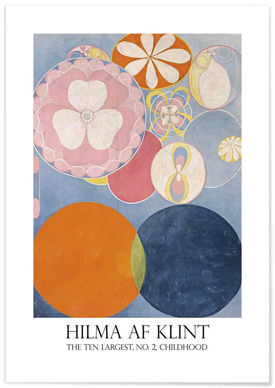 Cuadro Hilma Af Klint Infancia freeshipping - Home and Living