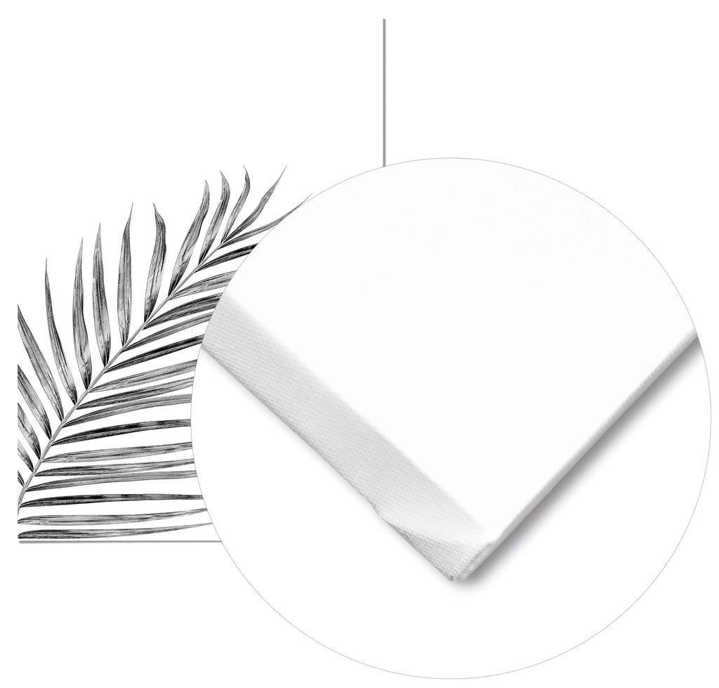 Cuadro Hoja de Palmera Negra freeshipping - Home and Living