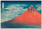 Cuadro Hokusai Volcán Rojo Home & Living 