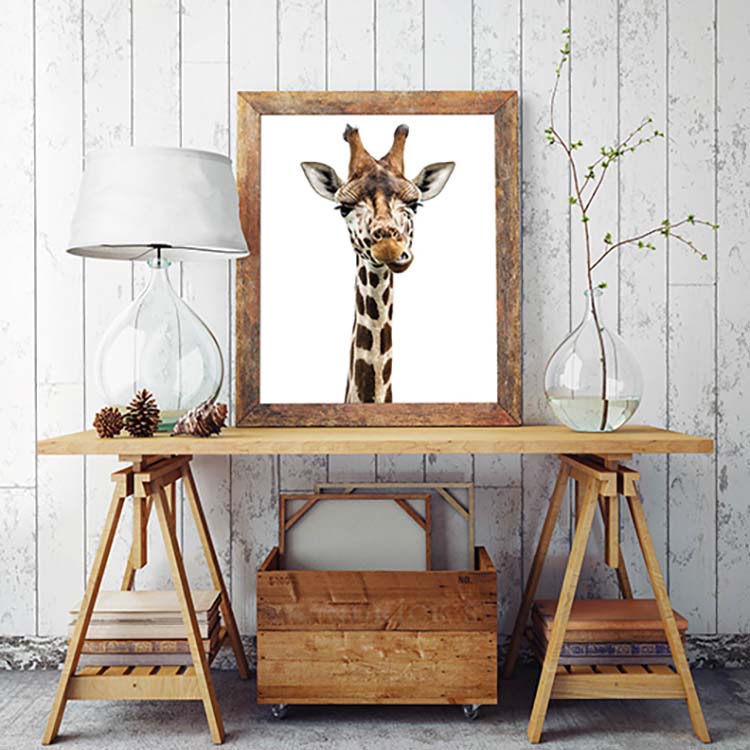 Cuadro Jirafa Home & Living 