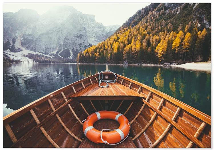 Cuadro Lago de Braies Home & Living 