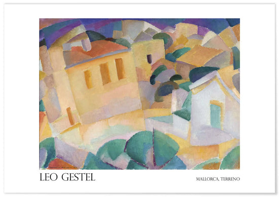 Cuadro Leo Gestel Mallorca freeshipping - Home and Living