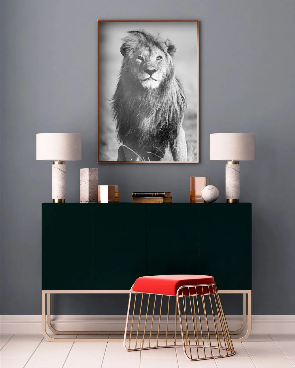 Cuadro León Africano freeshipping - Home and Living