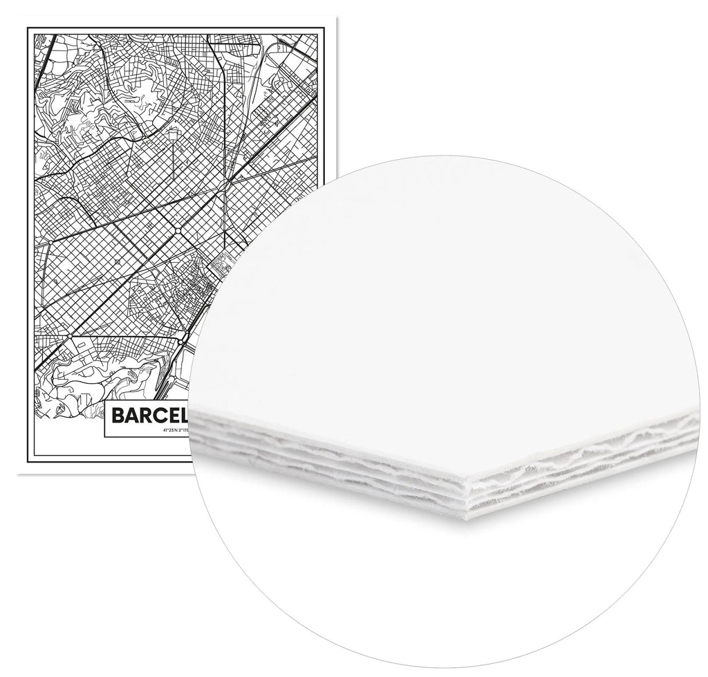 Cuadro Mapa Barcelona freeshipping - Home and Living