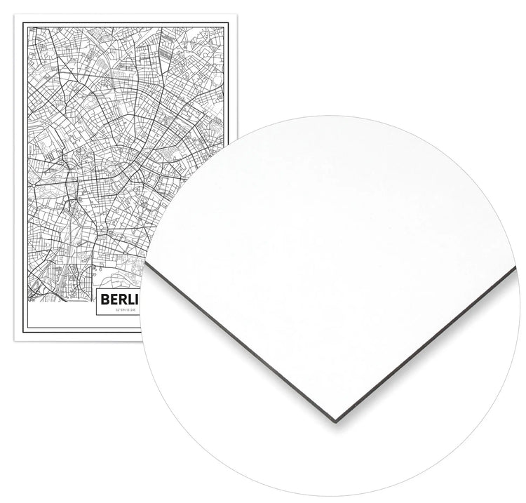 Cuadro Mapa Berlín freeshipping - Home and Living