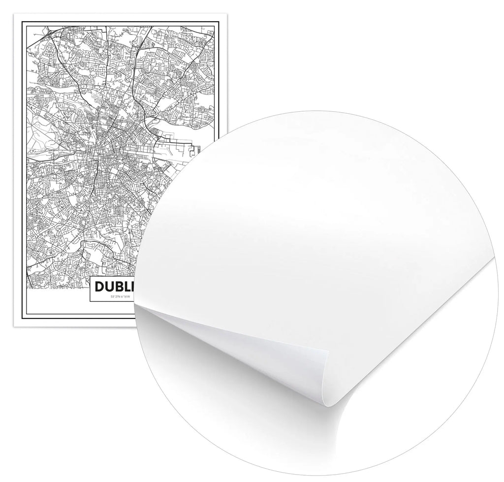 Cuadro Mapa Dublín freeshipping - Home and Living