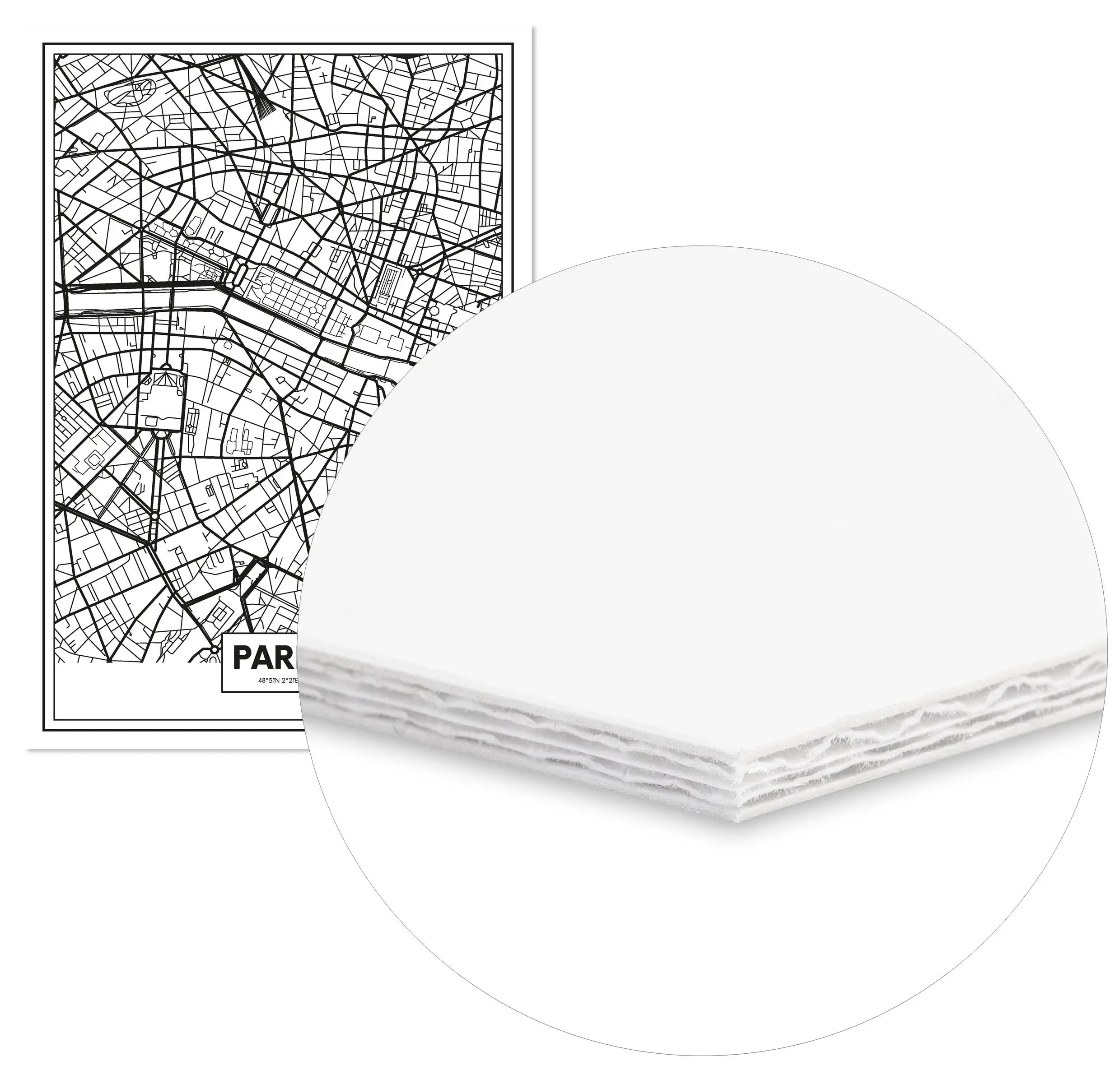 Cuadro Mapa París freeshipping - Home and Living