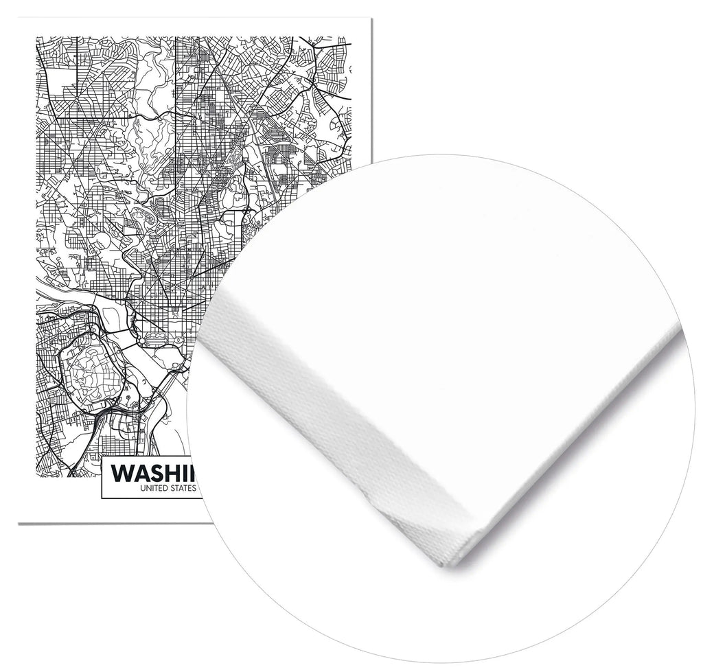 Cuadro Mapa Washington freeshipping - Home and Living
