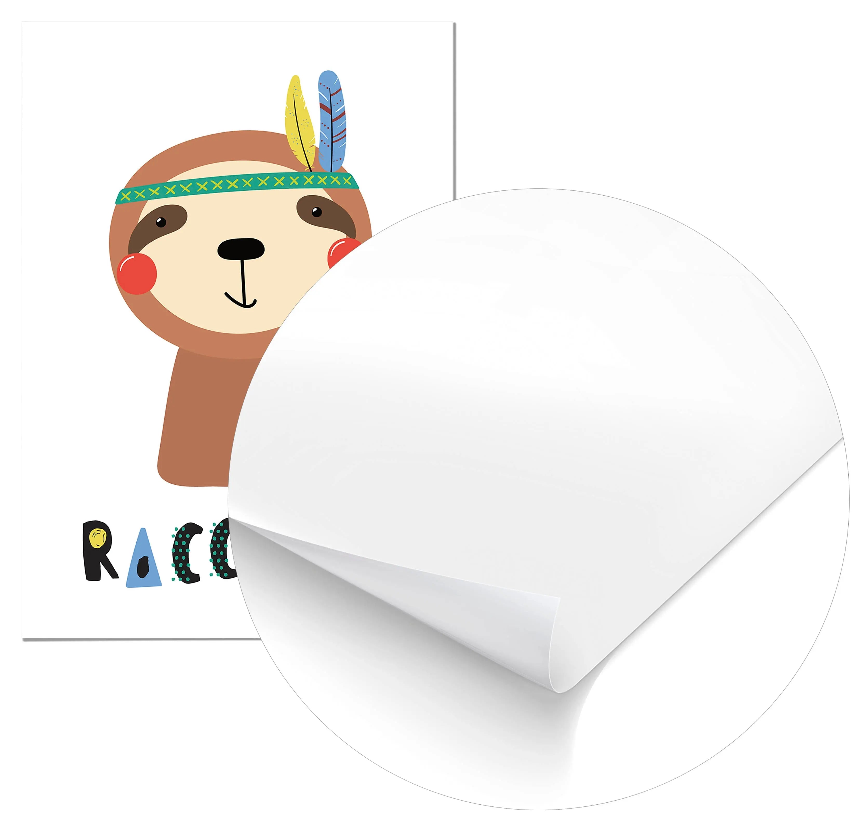 Cuadro Mapache Home & Living Póster70x100cm