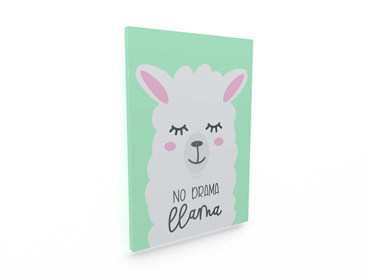 Cuadro No Drama Llama Home & Living 