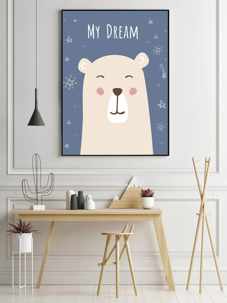 Cuadro Oso Dreams freeshipping - Home and Living