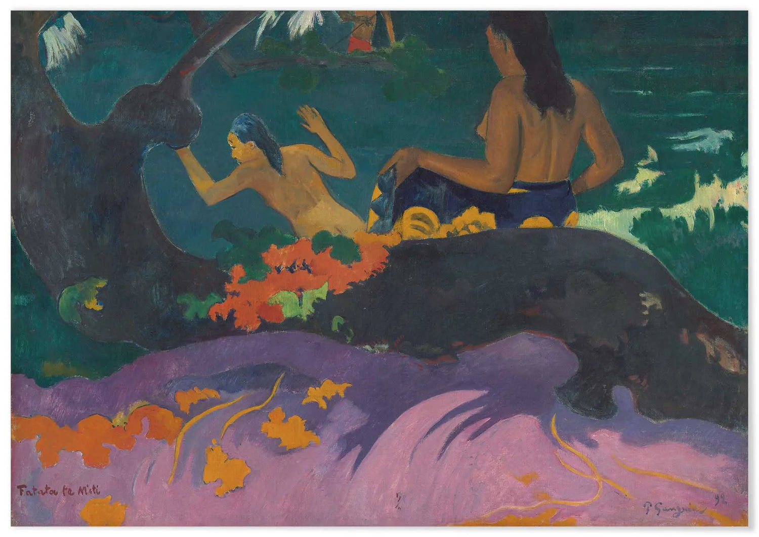Cuadro Paul Gauguin Fatata te Miti freeshipping - Home and Living