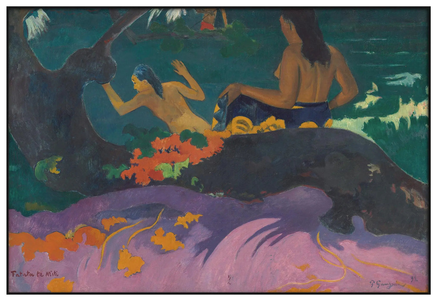 Cuadro Paul Gauguin Fatata te Miti freeshipping - Home and Living