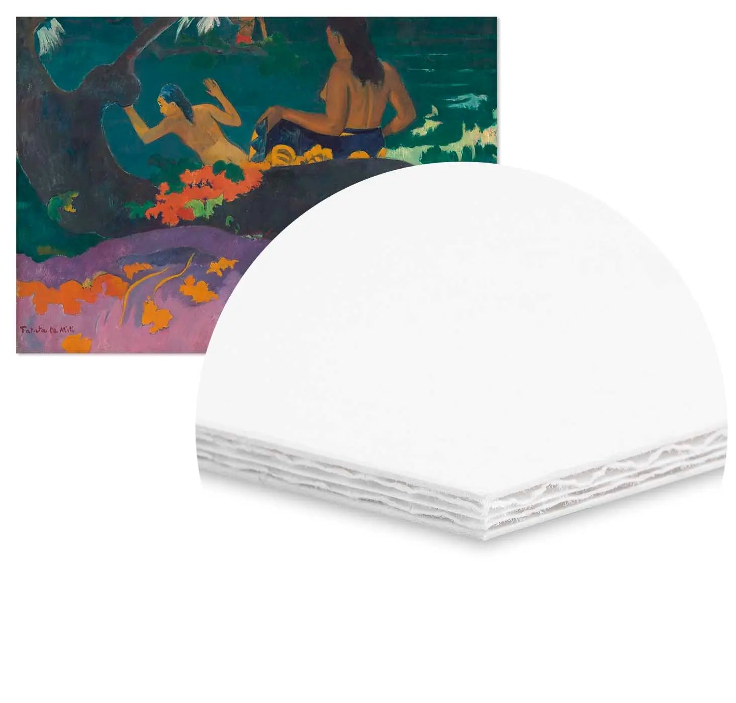 Cuadro Paul Gauguin Fatata te Miti Home & Living CuadroEnmarcado30x21cm