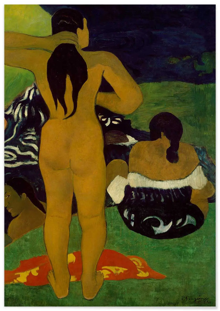 Cuadro Paul Gauguin Mujeres Tahitianas Bañándose freeshipping - Home and Living
