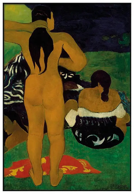 Cuadro Paul Gauguin Mujeres Tahitianas Bañándose freeshipping - Home and Living