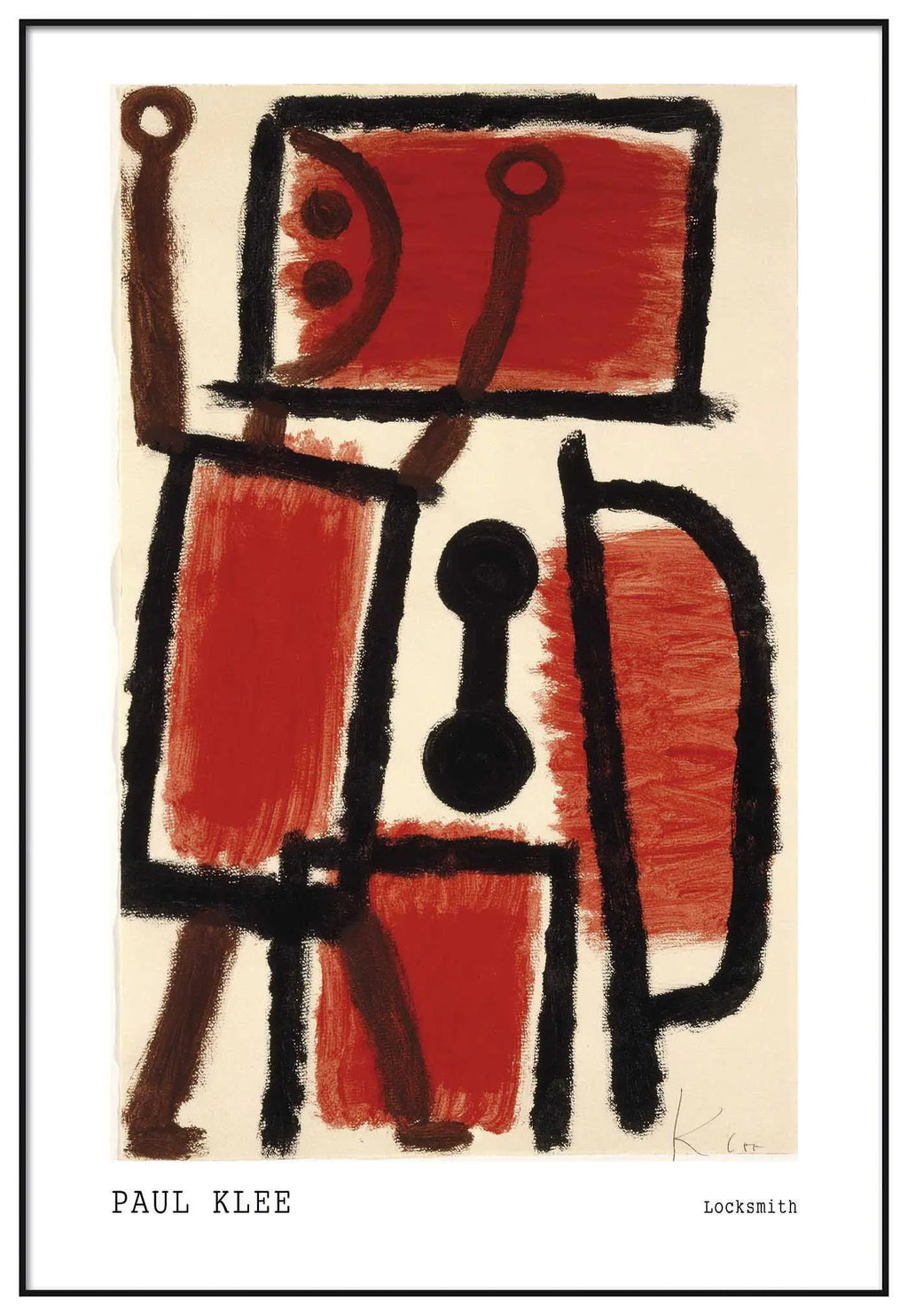 Cuadro Paul Klee Cerrajero freeshipping - Home and Living