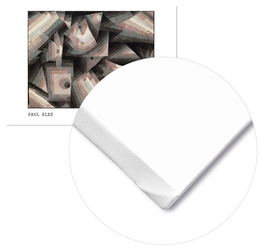Cuadro Paul Klee Cristal Home & Living Lienzo30x21cm