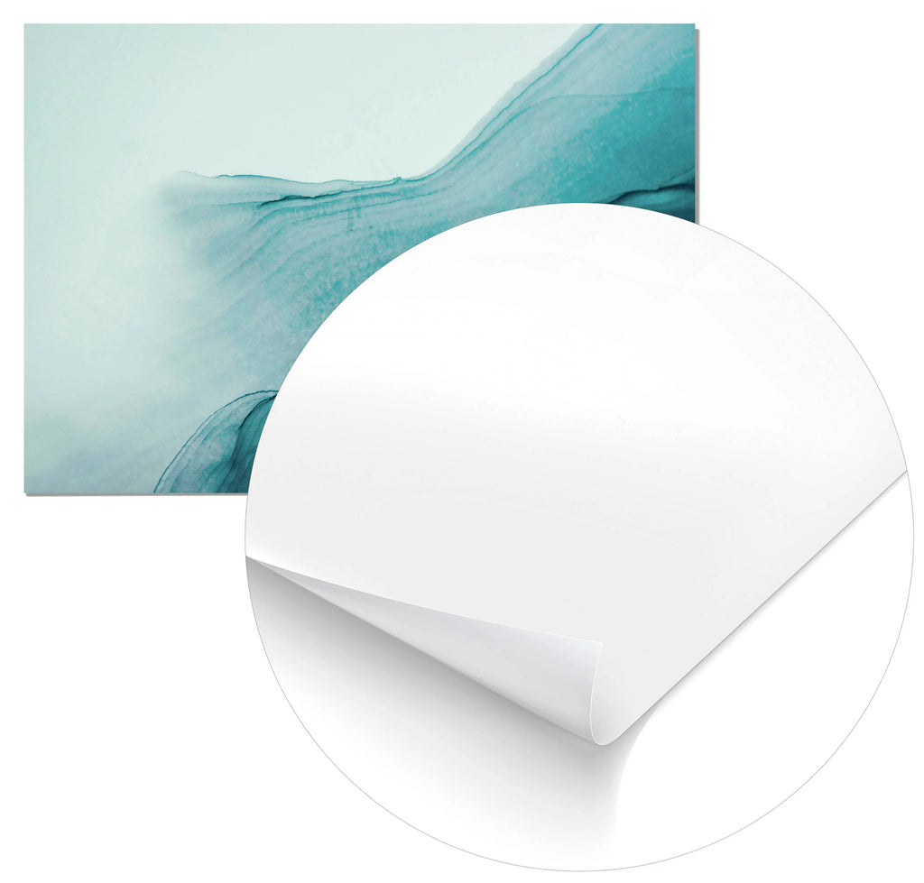 Cuadro Pintura Abstracta Fondo Azulado freeshipping - Home and Living