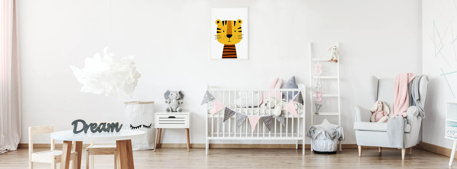 Cuadro Tigre Infantil freeshipping - Home and Living