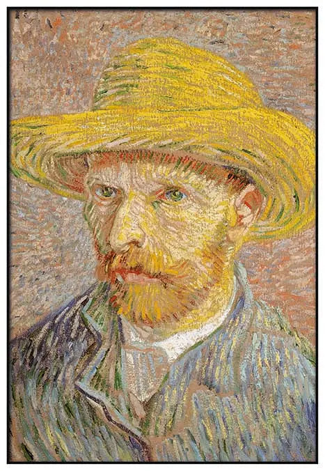 Cuadro Van Gogh Autorretrato freeshipping - Home and Living