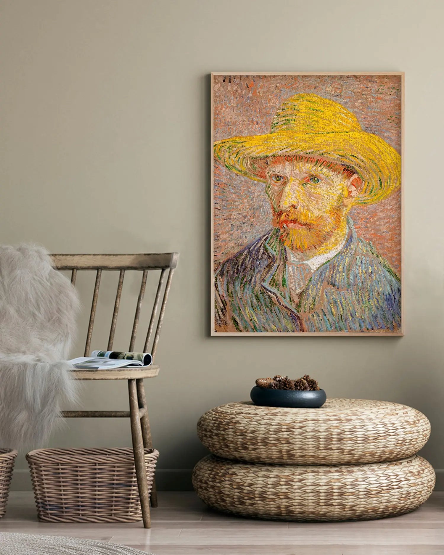 Cuadro Van Gogh Autorretrato freeshipping - Home and Living