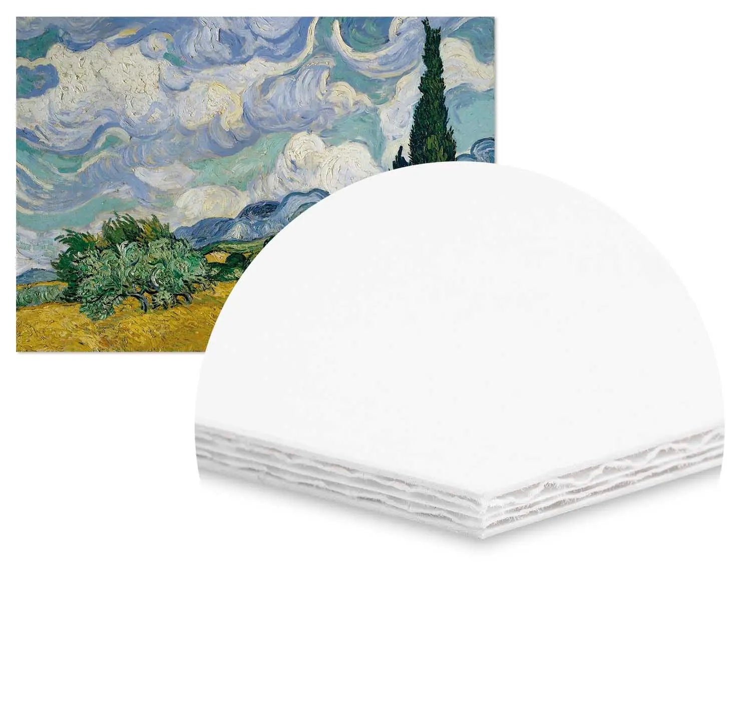 Cuadro Van Gogh Campo de Trigo con Cipreses freeshipping - Home and Living