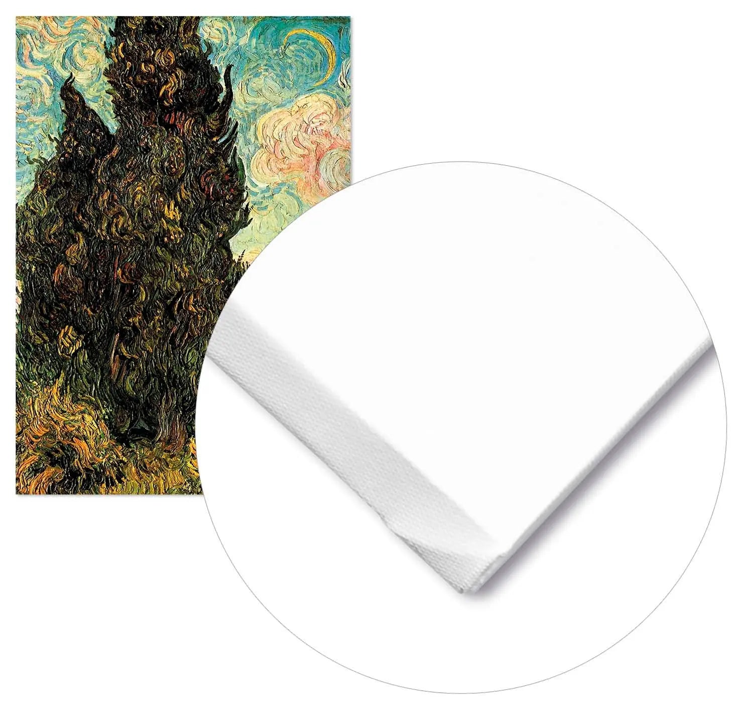 Cuadro Van Gogh Cipreses freeshipping - Home and Living