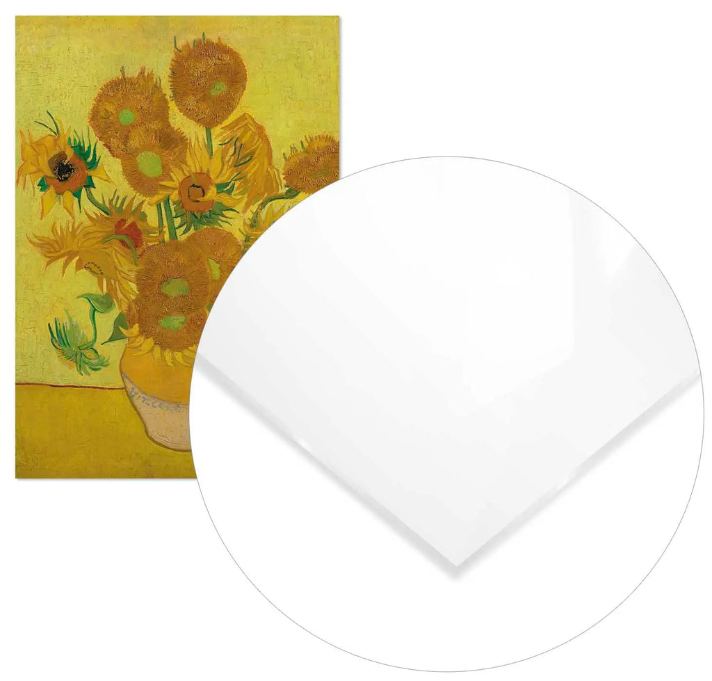 Cuadro Van Gogh Girasoles Home & Living MetacrilatoEnmarcado30x21cm
