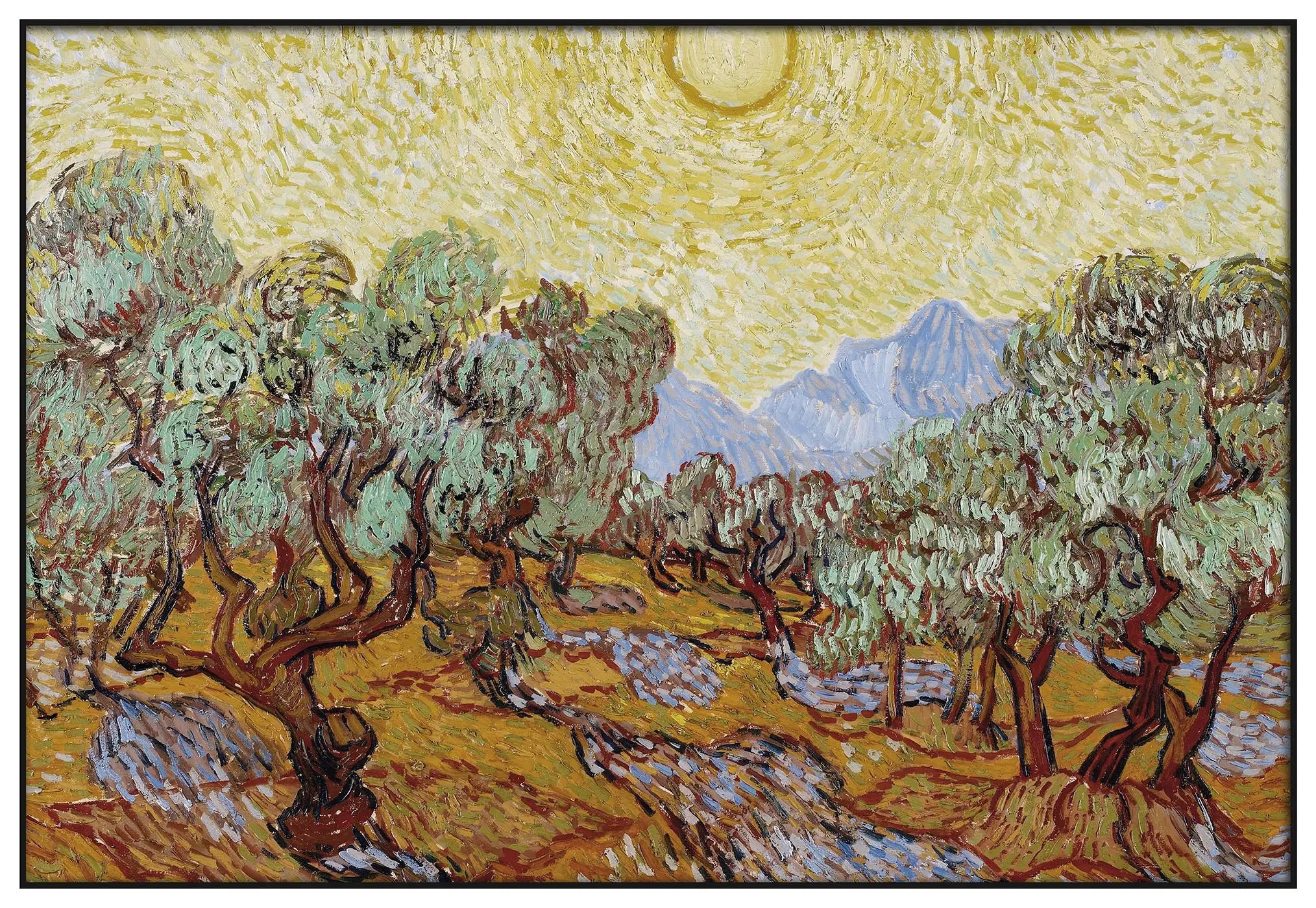 Cuadro Van Gogh Los Olivos freeshipping - Home and Living