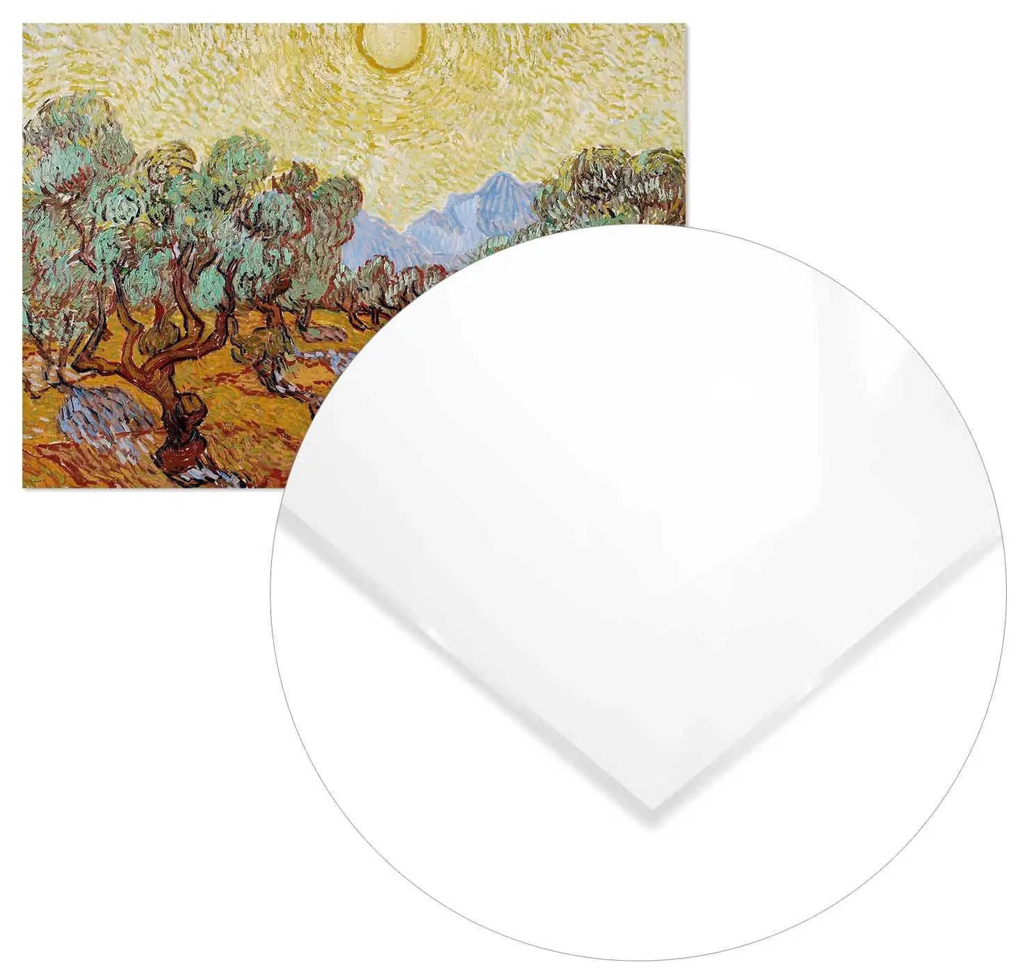 Cuadro Van Gogh Los Olivos freeshipping - Home and Living