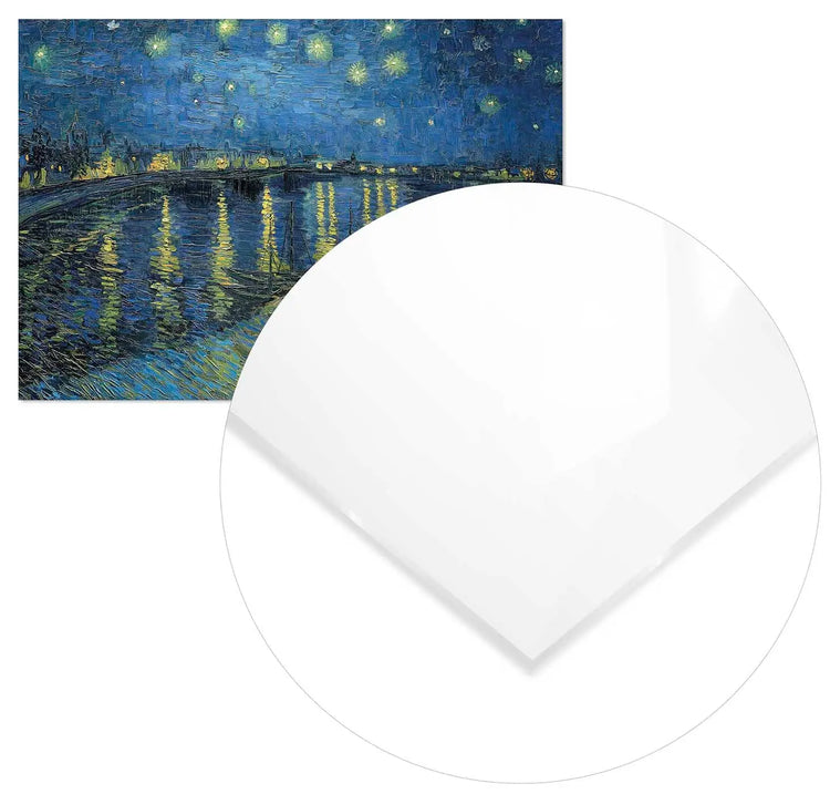 Cuadro Van Gogh Noche Estrellada Home & Living MetacrilatoEnmarcado30x21cm
