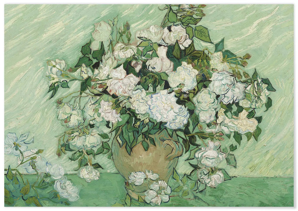 Cuadro Van Gogh Rosas Horizontal freeshipping - Home and Living