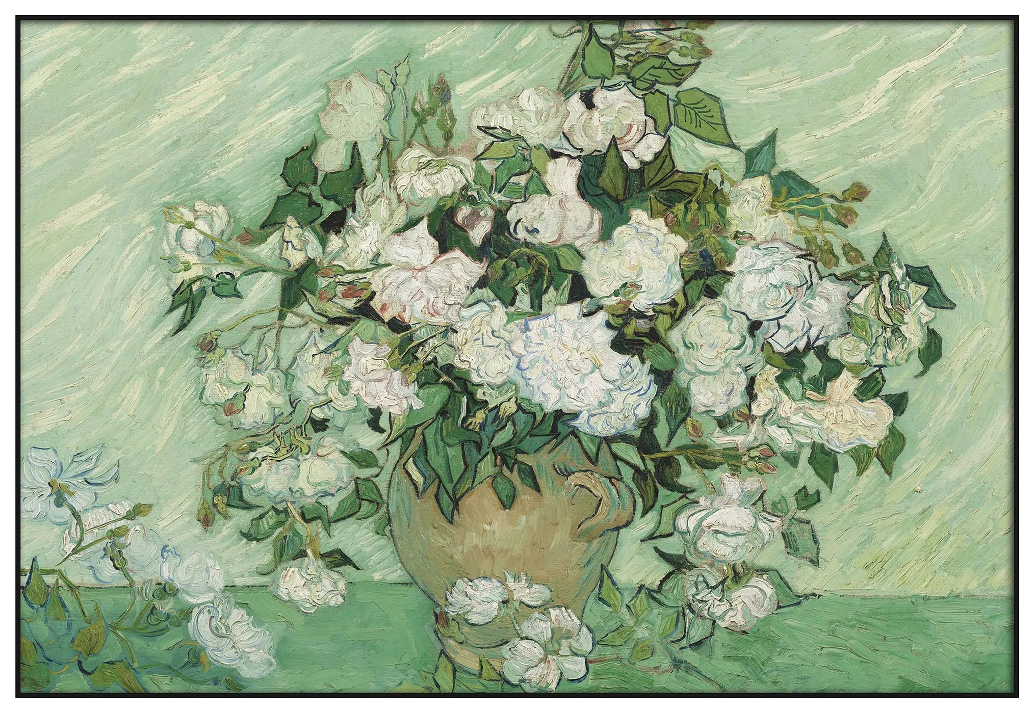 Cuadro Van Gogh Rosas Horizontal freeshipping - Home and Living
