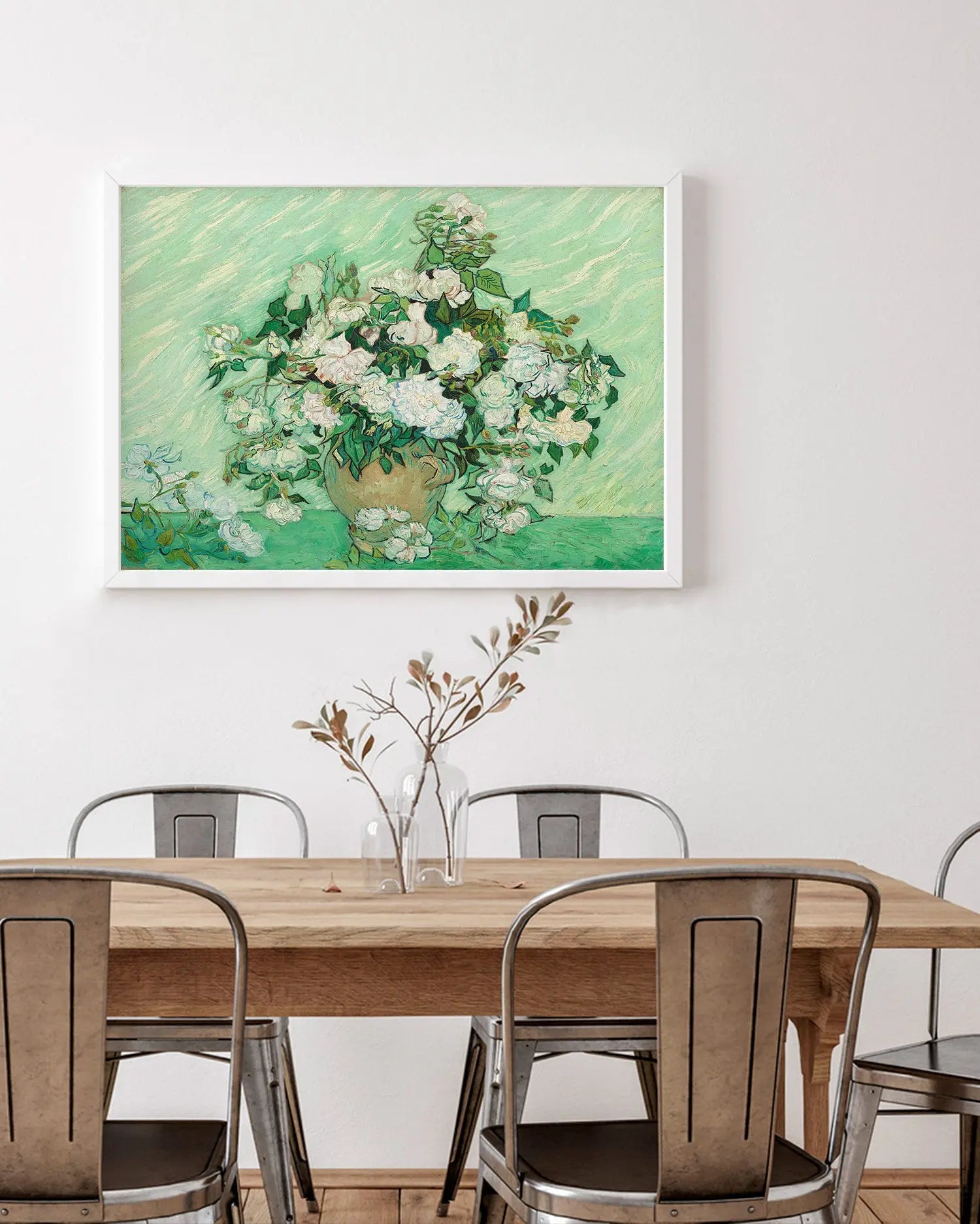 Cuadro Van Gogh Rosas Horizontal freeshipping - Home and Living